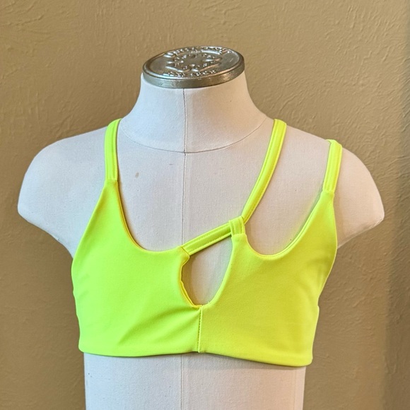 Five Dancewear Neon Yellow Women's Top AXS - Picture 1 of 2